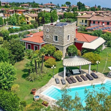 Private Luxury Villa With Pool モニーガ・デル・ガルダ エクステリア 写真